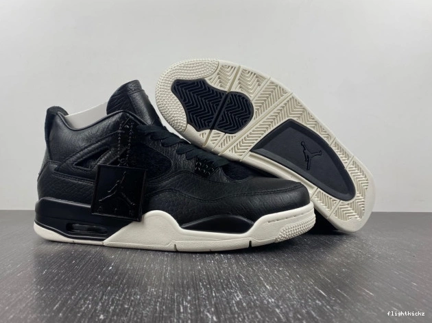 4 Pony Hair 819139-010 Retro Jordan Black 1003